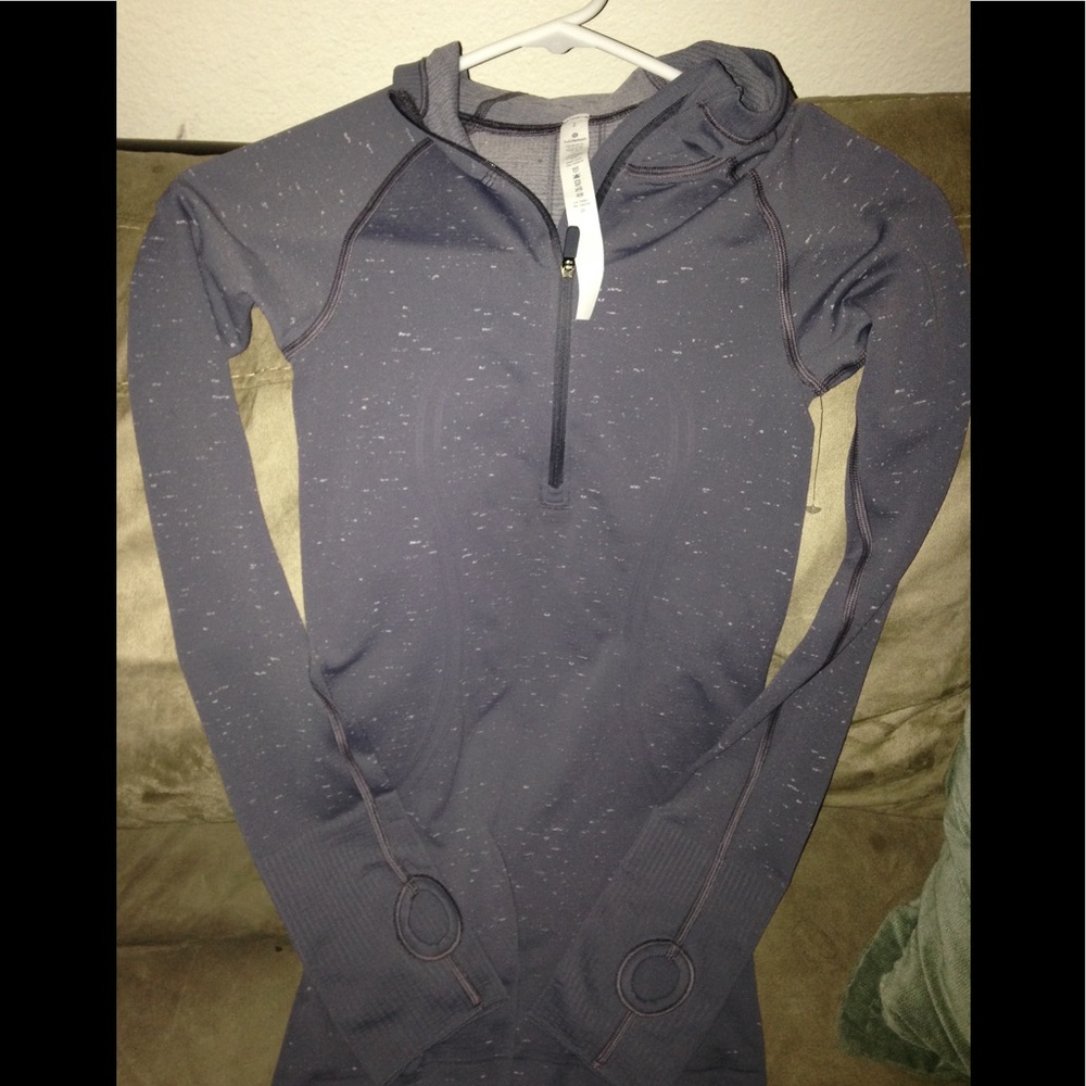 Lululemon swiftly tech hooded half zip